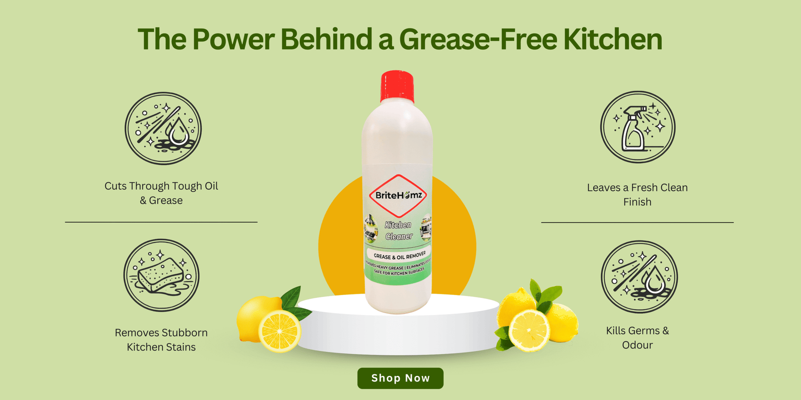 Home Kitchen Cleaner Banner 2