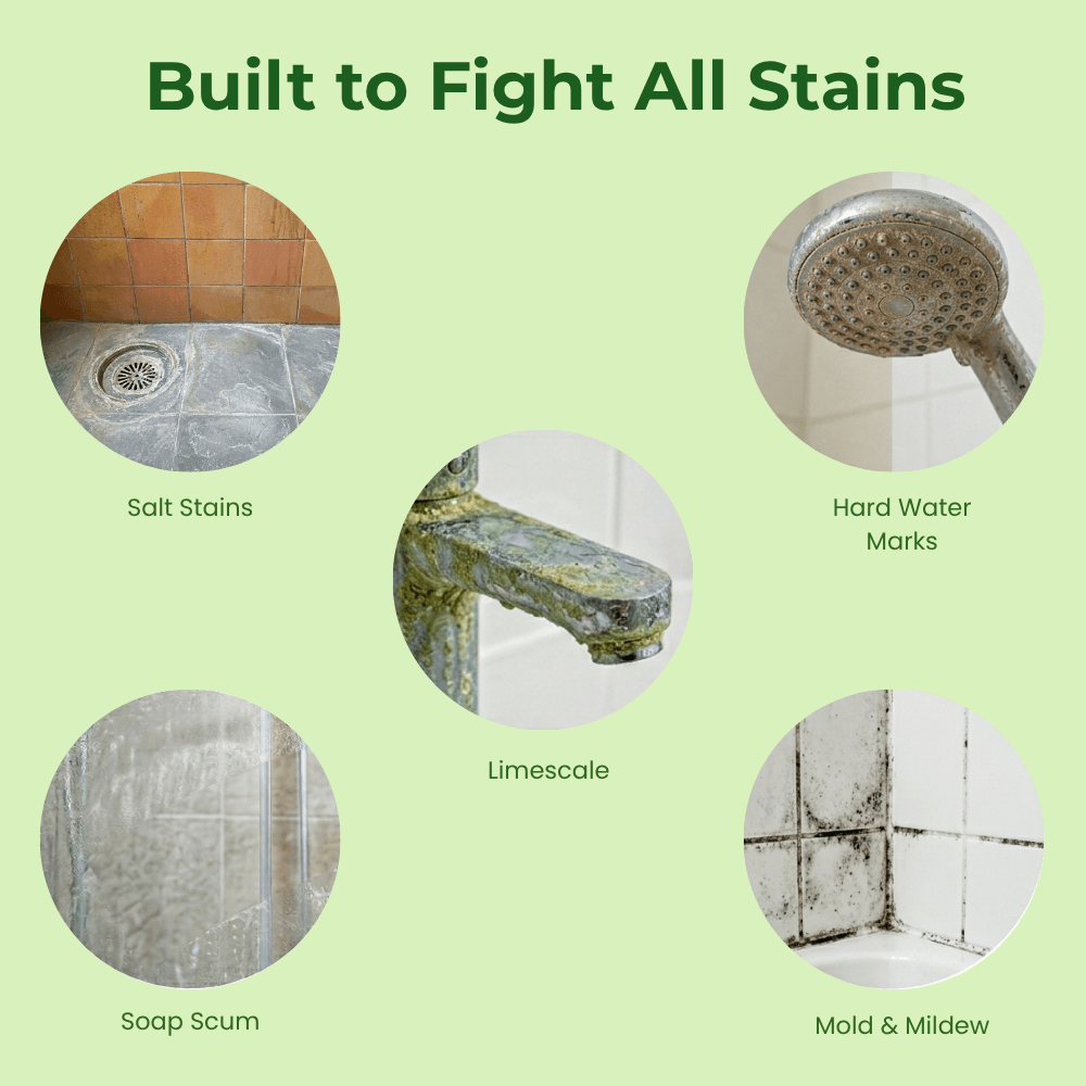 Tiles and Tap Cleaner Stains Tiles and Tap Cleaner Stains